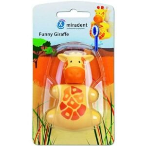 MIRADENT porte Brosse a dent funny girafe