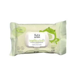MKL BABY GREEN LINGETTES A L EAU HYPOALLERGENIQUE PACK DE 60