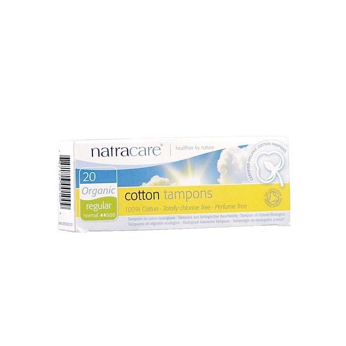 NATRACARE TAMPONS REGULIERS SANS APPLICATEUR 20 U