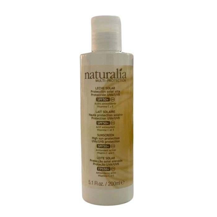NATURALIA MULTI PROTECTION LAIT SOLAIRE SPF 50+ 200ML