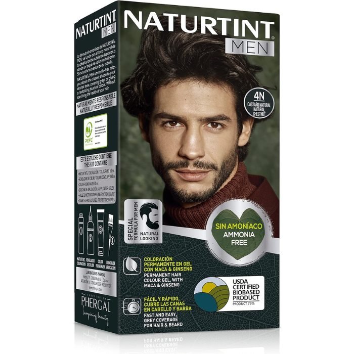 NATURTINT MEN 4N CHATAIN NATUREL 150 ML