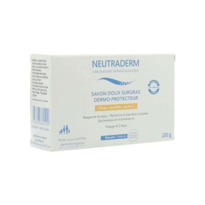 NEUTRADERM SAVON DOUX SURGRAS DERMO PROTECTEUR 200 G