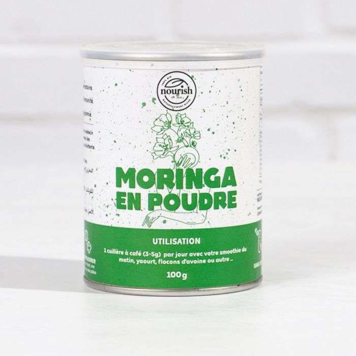 NOURISH MORINGA EN POUDRE 100 G