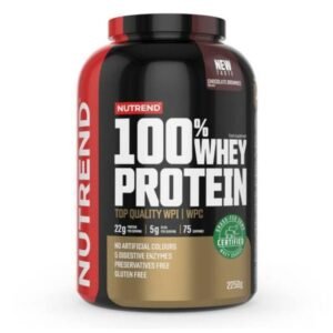 NUTREND 100% WHEY PROTEIN CHOCOLATE BROWNIES 2250 G