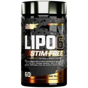 NUTREX LIPO 6 STIM FREE 60 CAPSULES