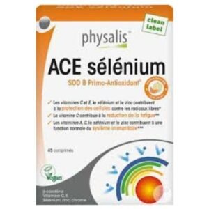 PHYSALIS ACE Selenium 45 comprimes