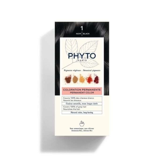 PHYTO COLOR KIT COLORATION 1 NOIR