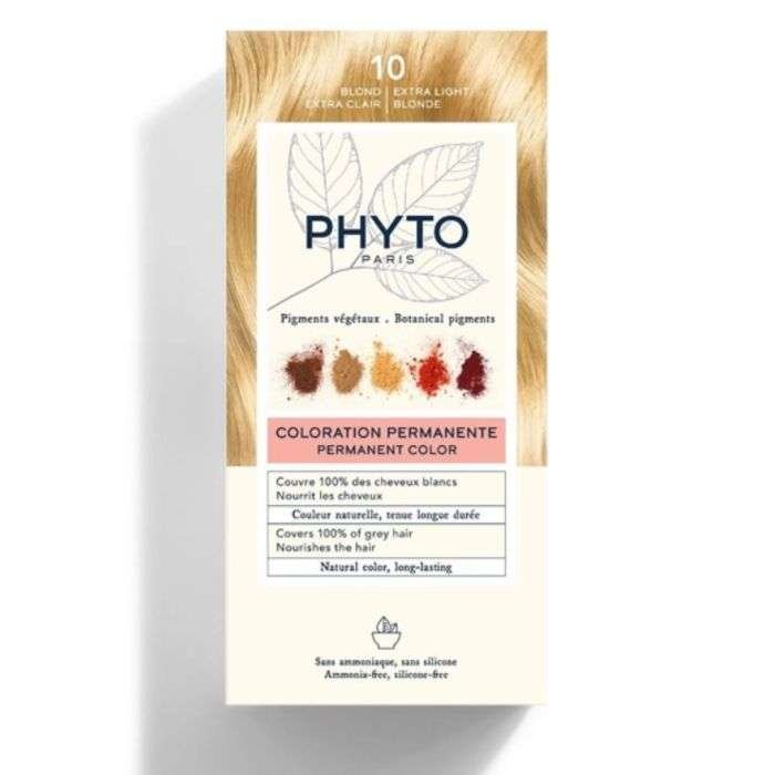 PHYTO COLOR KIT COLORATION 10 BLOND EXTRA CLAIR