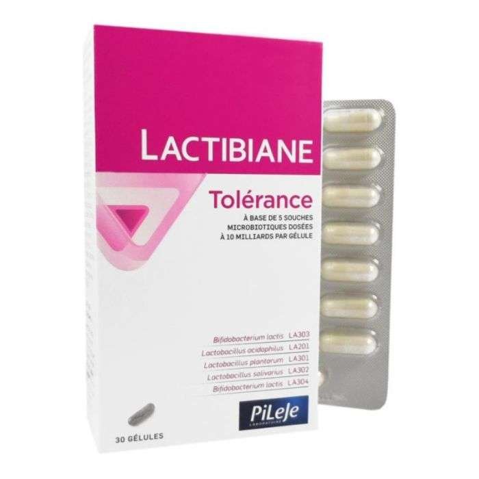 PILEJE LACTIBIANE TOLERANCE 30 GELULES