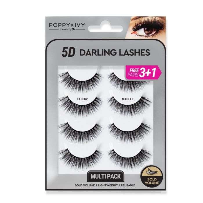 POPPY ET IVY 5D DARLING CILS 3 + 1 PACKS MARLEE