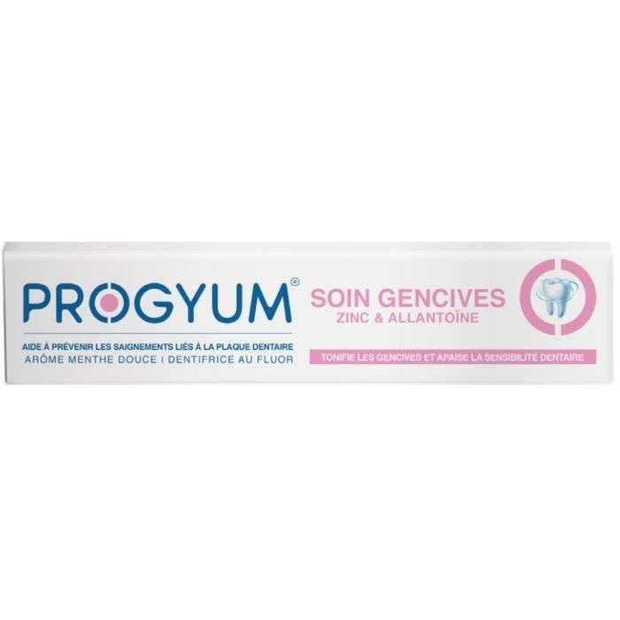 PROGYUM DENTIFICE SOIN GENCIVES ZINC ET ALLANTOINE 75 ML