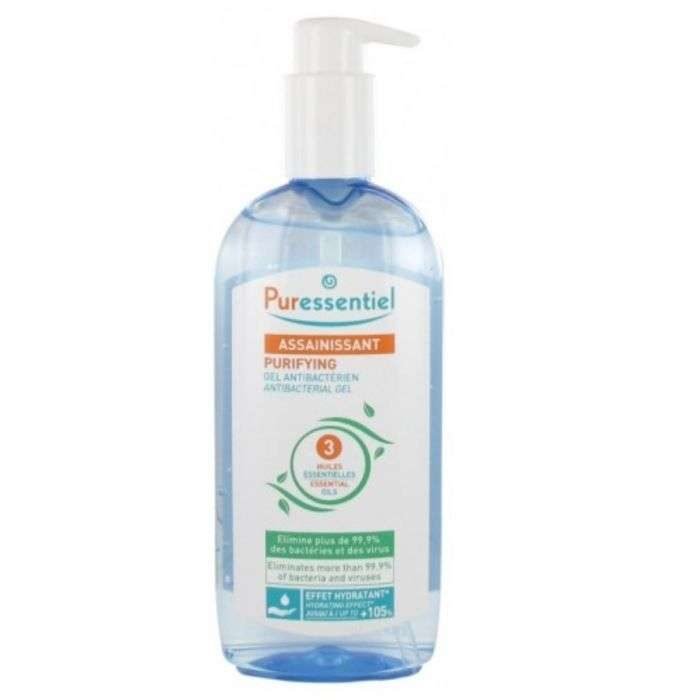 PURESSENTIEL ASSAINISSANT GEL ANTIBACTERIEN AUX 3 HUILES ESSENTIELLES 80 ML