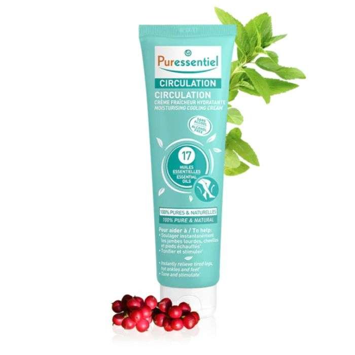 PURESSENTIEL CIRCULATION CREME FRAICHEUR HYDRATANTE 100 ML