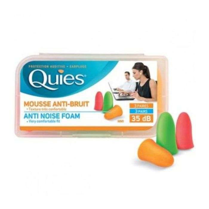QUIES PROTECTION AUDITIVE EN MOUSSE