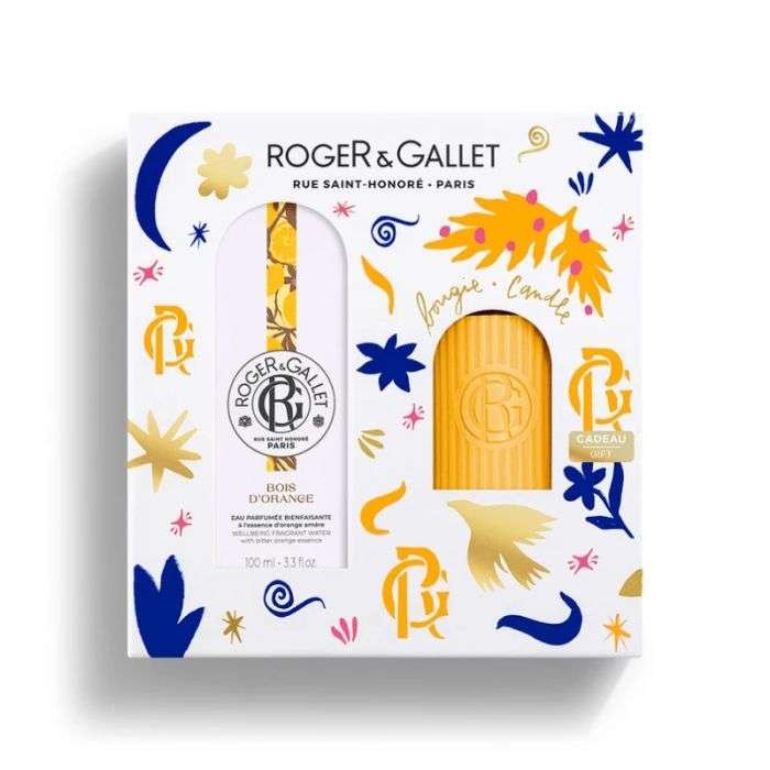 ROGER ET GALLET COFFRET BOIS D'ORANGE Eau Parfumée Bienfaisante 100ml
