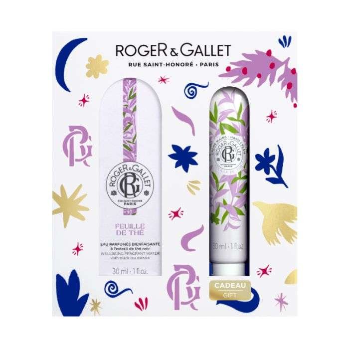 ROGER ET GALLET COFFRET FEUILLE DE THE Eau Parfumée Bienfaisante 30ml