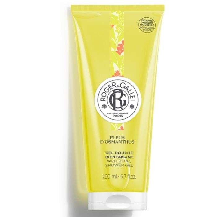 ROGER ET GALLET GEL DOUCHE FLEUR D'OSMANTHUS Eau Parfumée Bienfaisante 200ml
