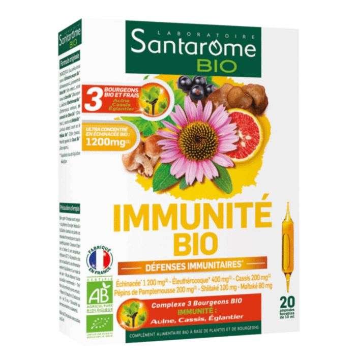 SANTAROME BIO IMMUNITE BIO 20 AMPOULES