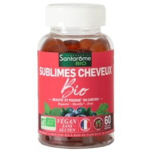 SANTAROME BIO SUBLIMES CHEVEUX BIO 60 GUMMIES