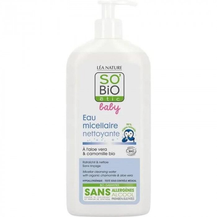 SO BIO BABY EAU MICELLAIRE NETTOYANTE 500 ML