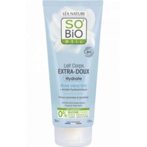 SO BIO LAIT CORPS EXTRA-DOUX HYDRATE ALOE VERA BIO + ACIDE HYALURONIQUE 200Ml