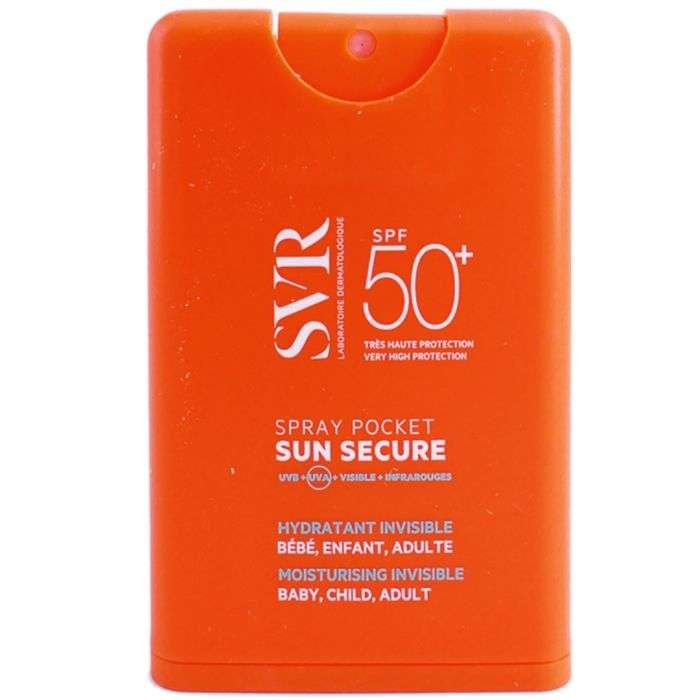 SVR SUN SECURE HYDRATANT INVISIBLE SPF 50+ SPRAY POCKET 20 ML