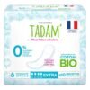 TADAM 10 SERVIETTES EXTRA POUR FUITE URINAIRES COTON BIO