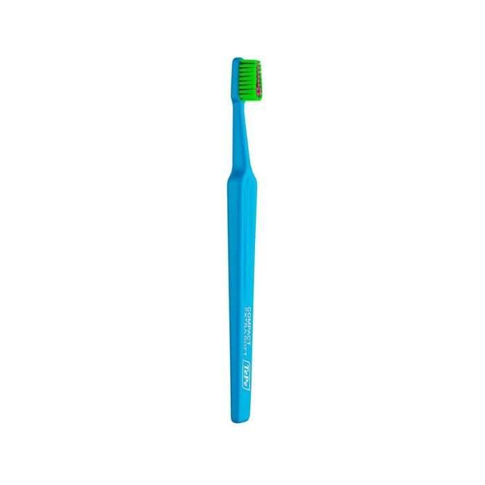 TEPE BROSSE A DENTS COLOUR COMPACT EXTRA SOFT BLEU