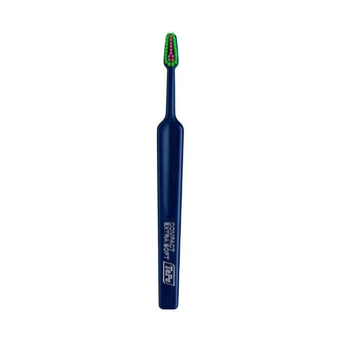 TEPE BROSSE A DENTS COLOUR COMPACT EXTRA SOFT BLEU FONCE