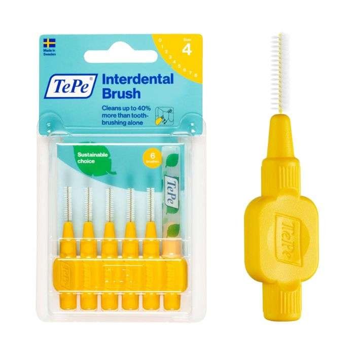 TEPE PACK DE 6 BROSSETTE INTERDENTAIRE TAILLE 4