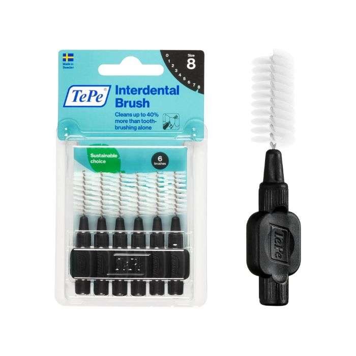 TEPE PACK DE 6 BROSSETTE INTERDENTAIRE TAILLE 8