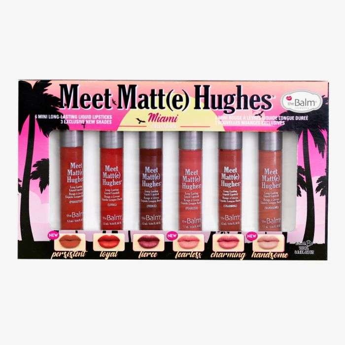 THE BALM MEET MATTE HUGHES MIAMI KIT