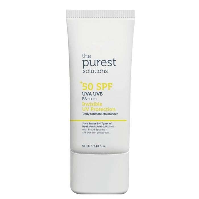 THE PUREST SOLUTIONS INVISIBLE UV PROTECTION 50 ML SPF 50+