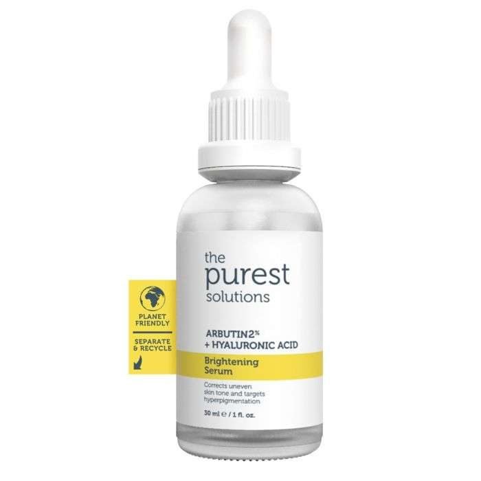 THE PUREST SOLUTIONS ARBUTIN 2% + HYALURONIC ACID BRIGHTENING SERUM 30ML