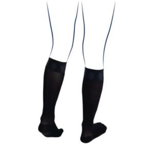 THUASNE VENOFLEX KOKOON ABSOLU CHAUSSETTES DE COMPRESSION MEDICALE NOIR LONG