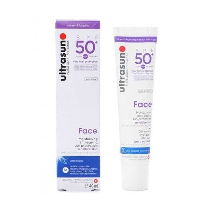 ULTRASUN FACE GEL ECRAN SOLAIRE SPF50+ 40 ML