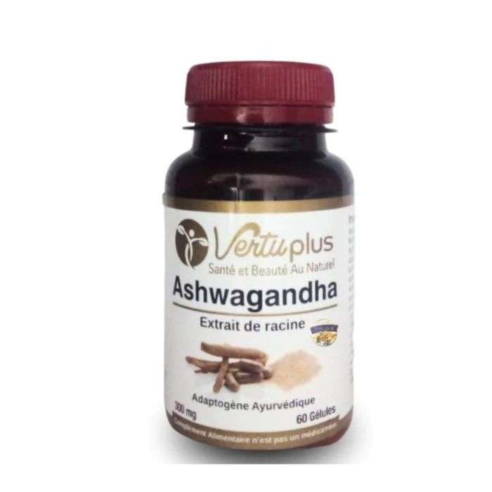 VERTUPLUS ASHWAGANDHA 60 GELULES 300 MG