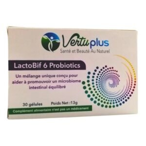 VERTUPLUS LACTOBIF 6 PROBIOTICS 30 GELULES