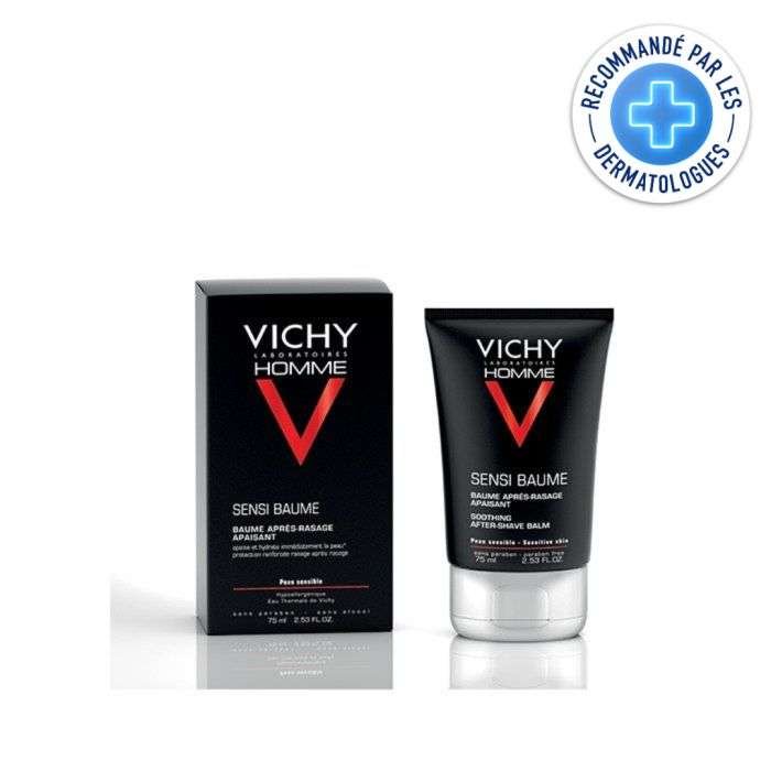VICHY HOMME SENSI BAUME / BAUME APRES RASAGE FORTIFIANT PEAUX SENSIBLES 75 ML