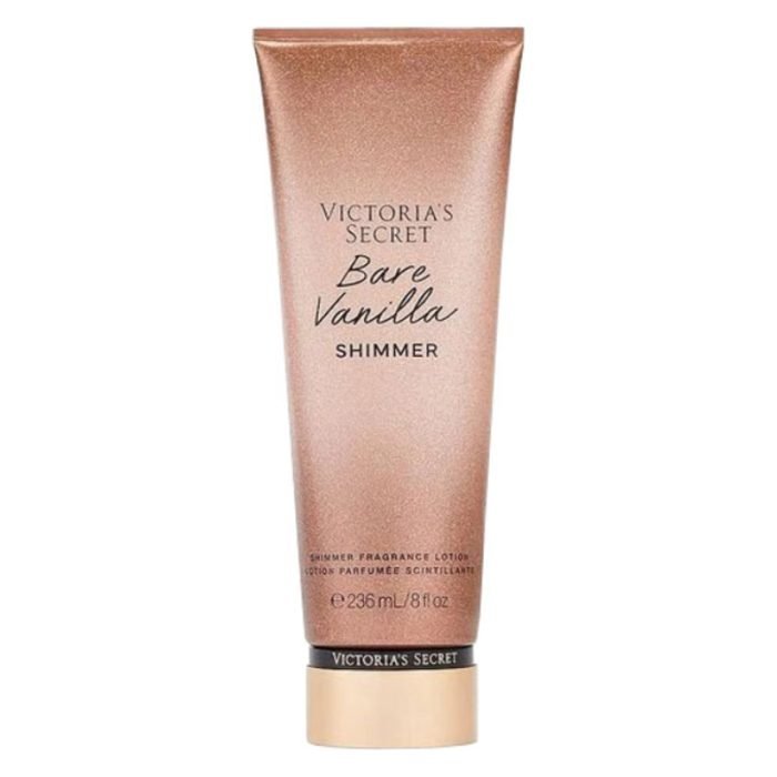 VICTORIAS SECRET BARE VANILLA SHIMMER LOTION PARFUMEE SCINTILLANTE 236 ML