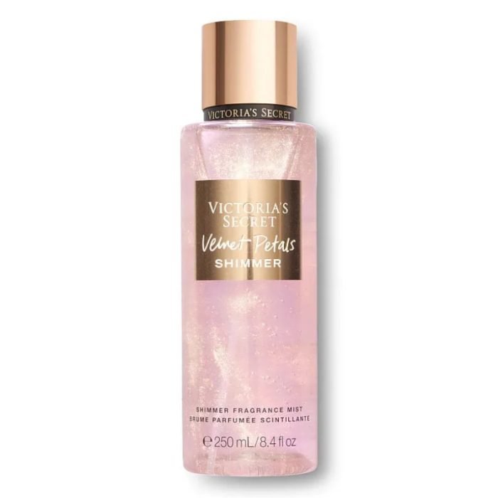 VICTORIAS SECRET VELVET PETALS SHIMMER BRUME PARFUMEE SCINTILLANTE 250 ML