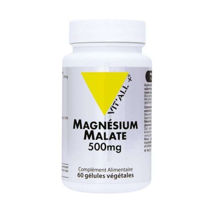 VITALL+ MAGNESIUM MALATE 500MG 60 GELULES