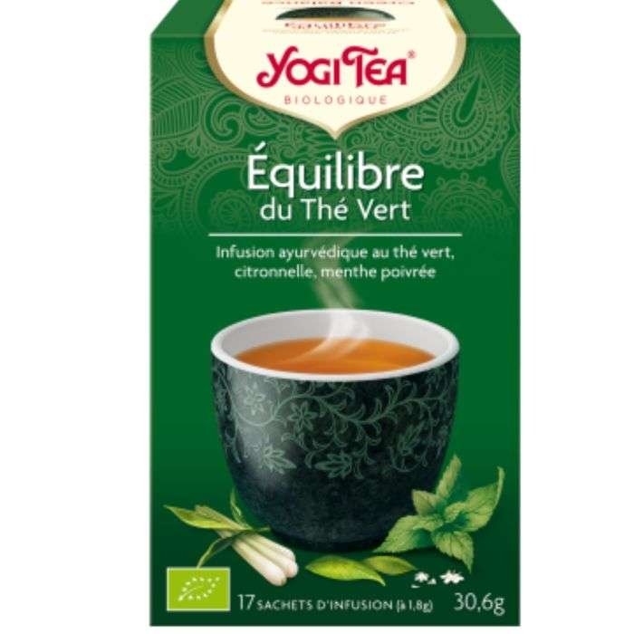 YOGI TEA EQUILIBRE DU THE VERT 17 SACHETS