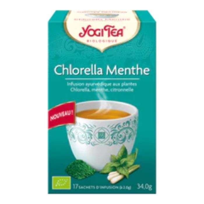 YOGI TEA Chlorella Menthe BIO - 17 infusettes