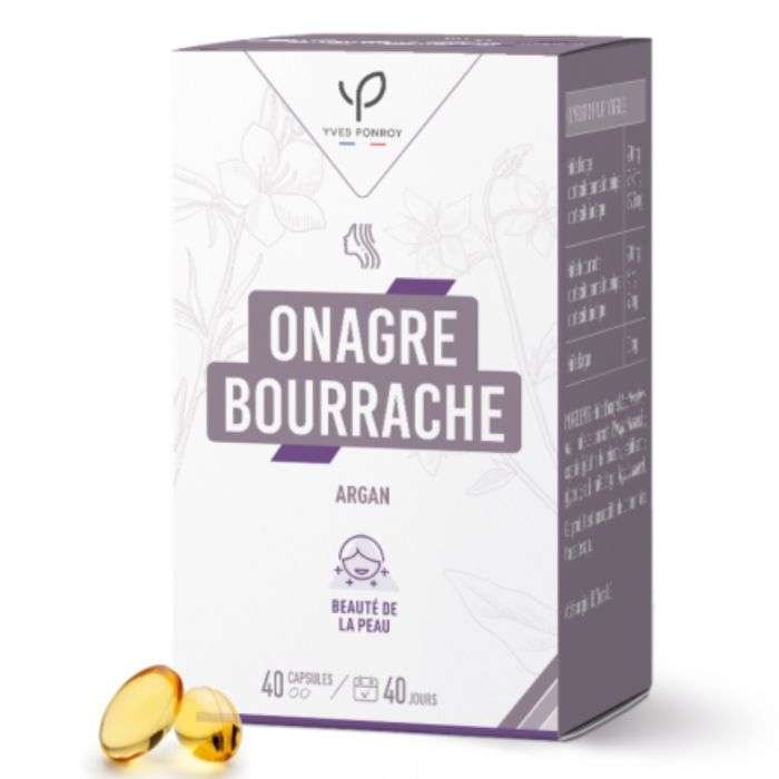 YVES PONROY ONAGRE BOURRACHE 40 CAPSULES